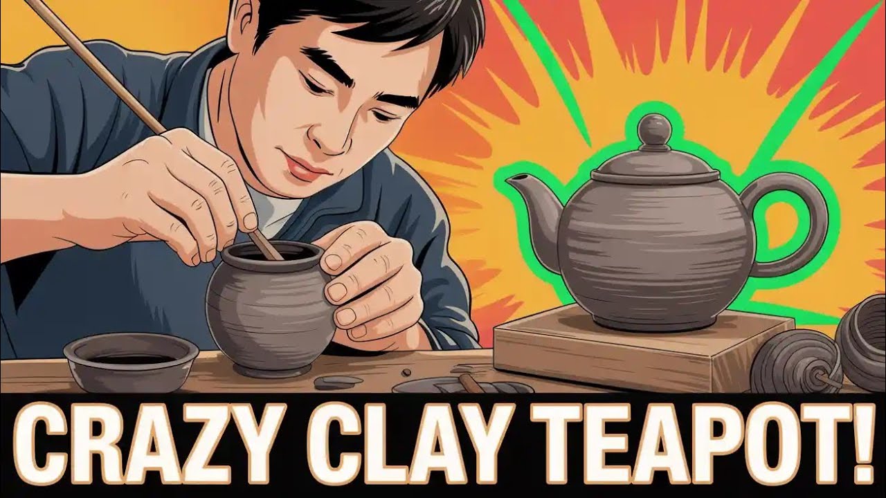 The Art of Handmade Pottery 🫖 | Chinese Artisan Making a Clay Teapot by Hand