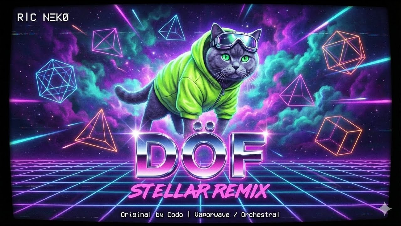 R|C NΞKØ - Döf - Codo (Vaporwave Stellar Remix) 🌌 Retro-Cosmic Nostalgia