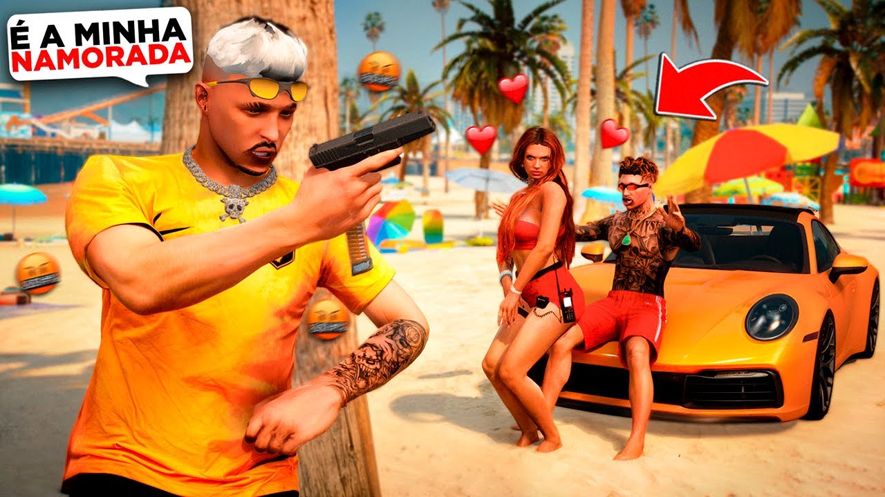 VIGIEI MINHA NAMORADA POR 24 HORAS E OLHA O QUE DESCOBRI… (GTA 5) 💔😨