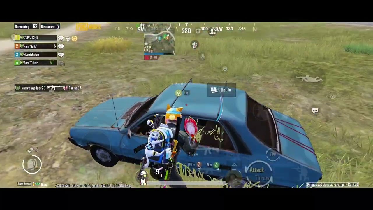 Funny voice chat PUBG Mobile gameplay #pubgmobile 