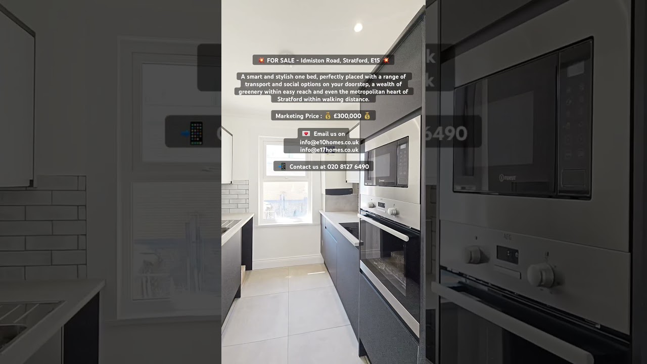 1 Bedroom Flat FOR SALE London 
