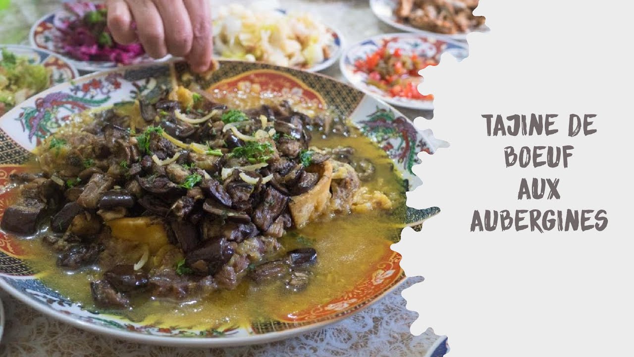 Tajine de boeuf aux aubergines HYPER facile