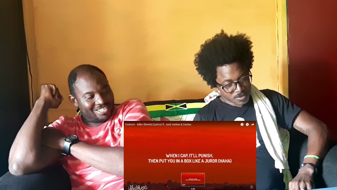 Eminem - Killer (Remix) feat. Jack Harlow, Cordae (Reaction) EMINEM needs to be convicted!!!