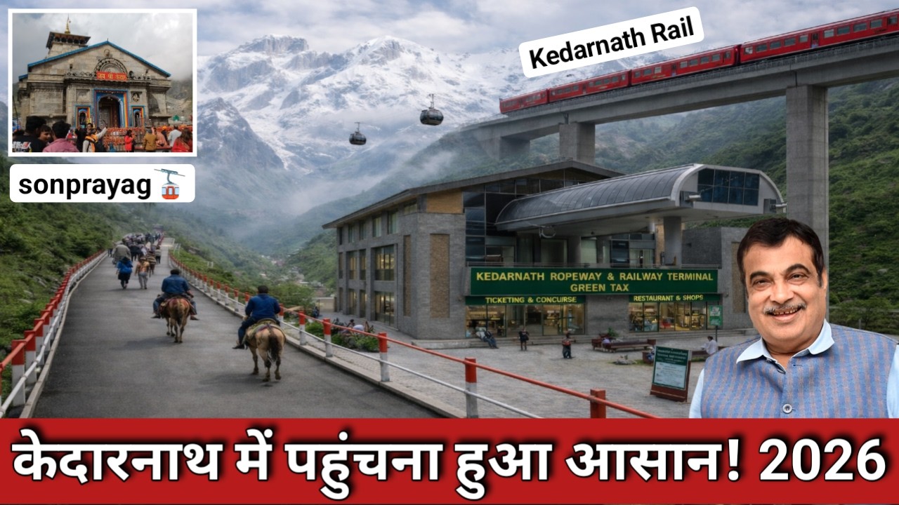 Kedarnath Ropeway Project 2026 | 36 Min Me Darshan? Real Truth, Timeline & Ground Reality