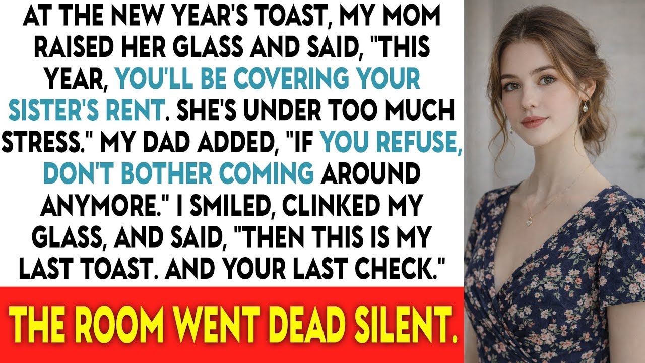 At The New Year’s Toast, My Mom Raised Her Glass And Said “This Year, You’ll Be Covering Your Sister