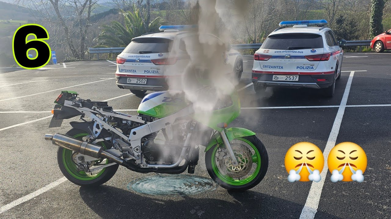 6 😤 REVIENTA LA MOTO y ME QUEDO TIRADO....😤 Al barranco va 😤