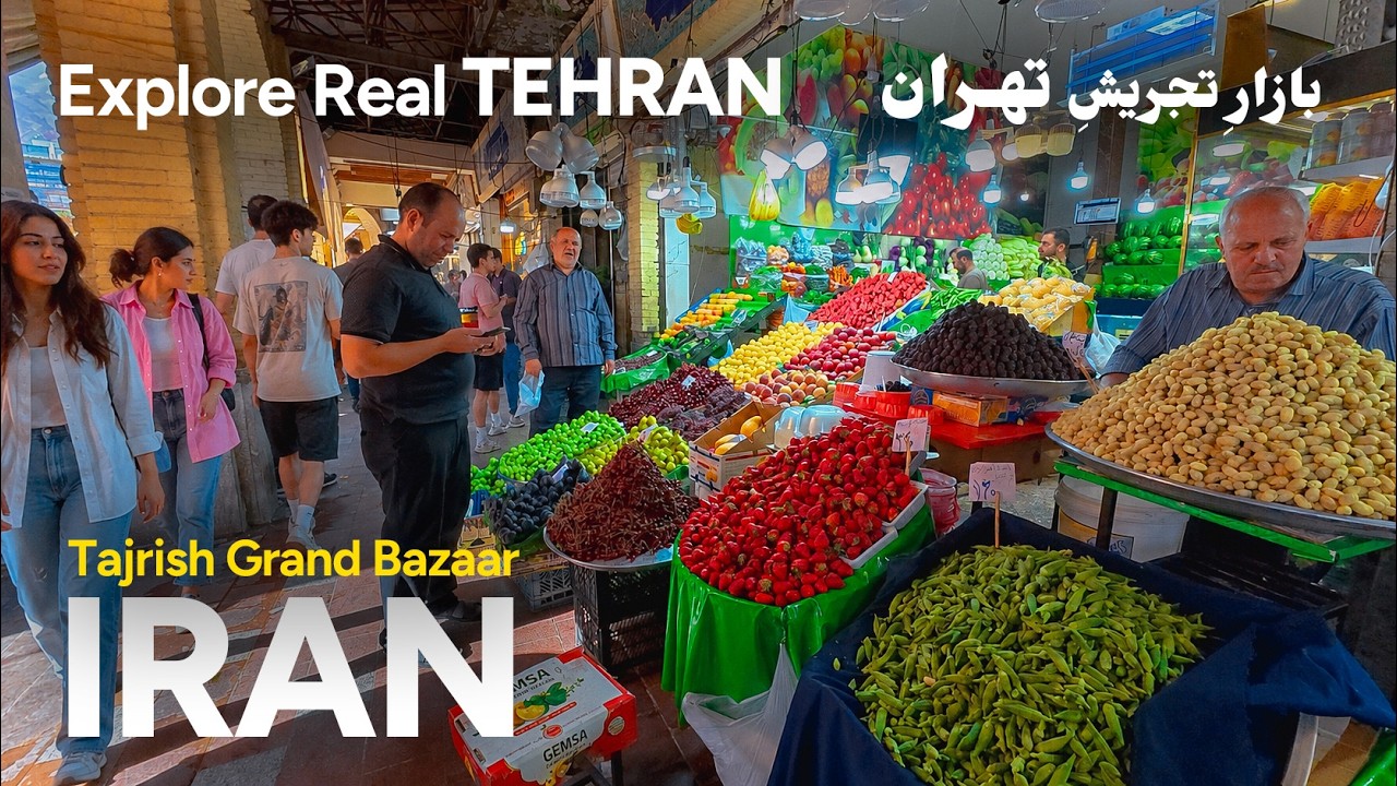 IRAN 2026 🇮🇷 Exploring TEHRAN - Tajrish Traditional Bazaar | تهران، بازار تجریش