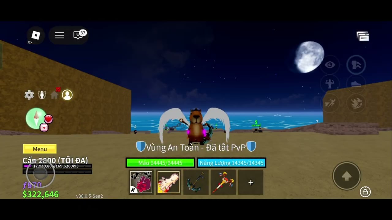 Fram tim test nhân phẩm và cái kết đắng lòng#bloxfruits #roblox