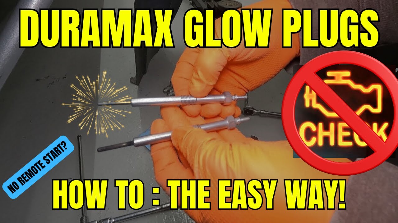 How to replace glow plugs on a Chevy GMC Duramax diesel (best tips to make it easy)