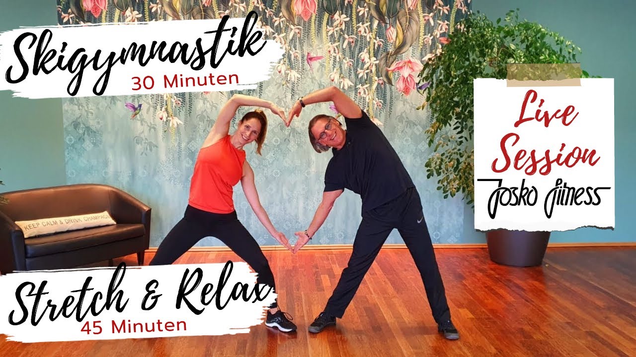 Skigymnastik mit Karin + Stretch & Relax mit Georg  LIVE @ JOSKO FITNESS 