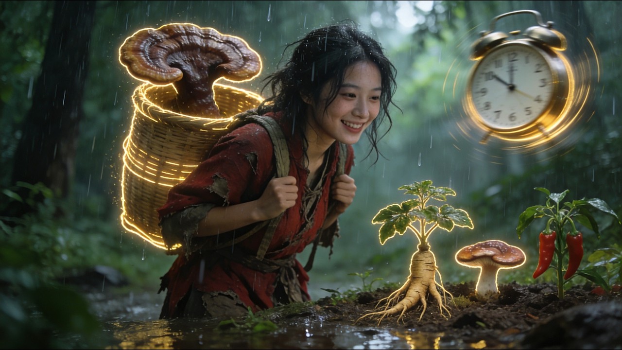 【完結】🔥能控制人參、靈芝成長的速度？農女覺醒逆天控制異能，種田帶村民致富