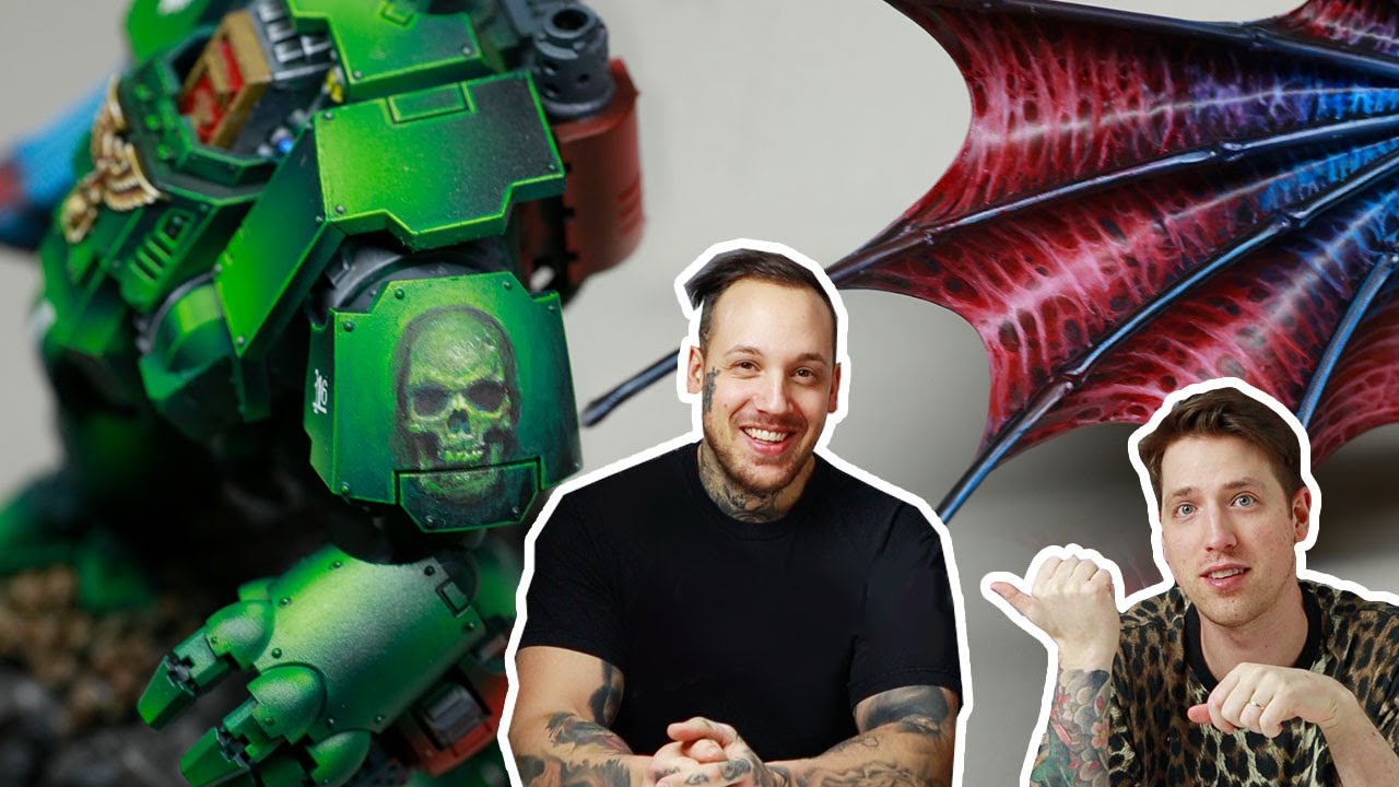 2 Inspiring methods for freehand miniature painting