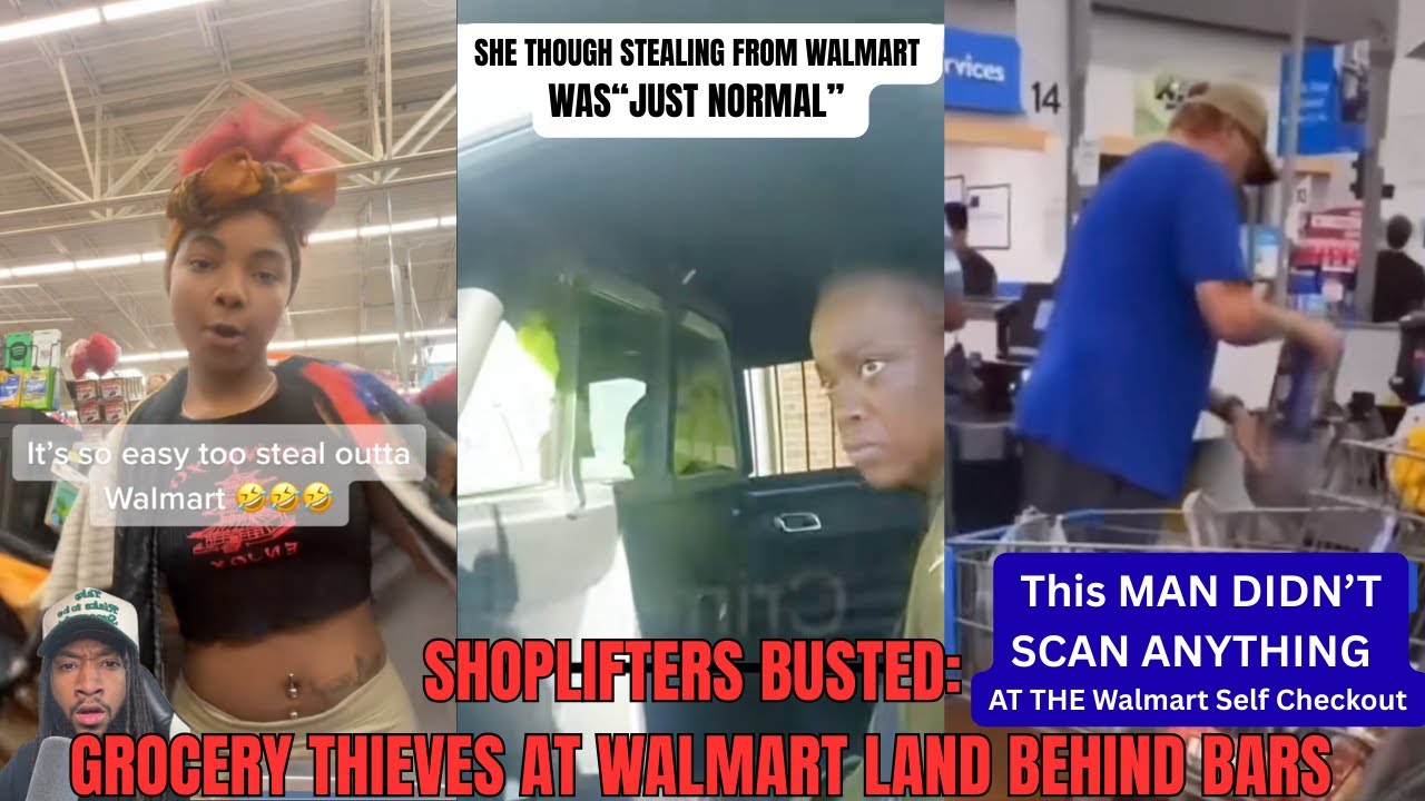 Shoplifters Busted: Grocery Thieves at Walmart Land Behind Bars