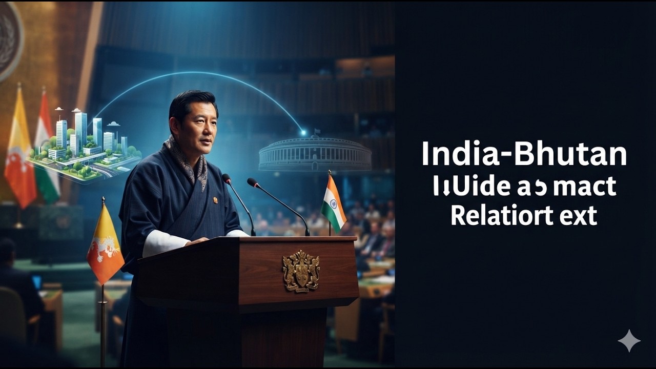 BHUTAN CALLS INDIA A TRUSTED FRIEND AT THE UN