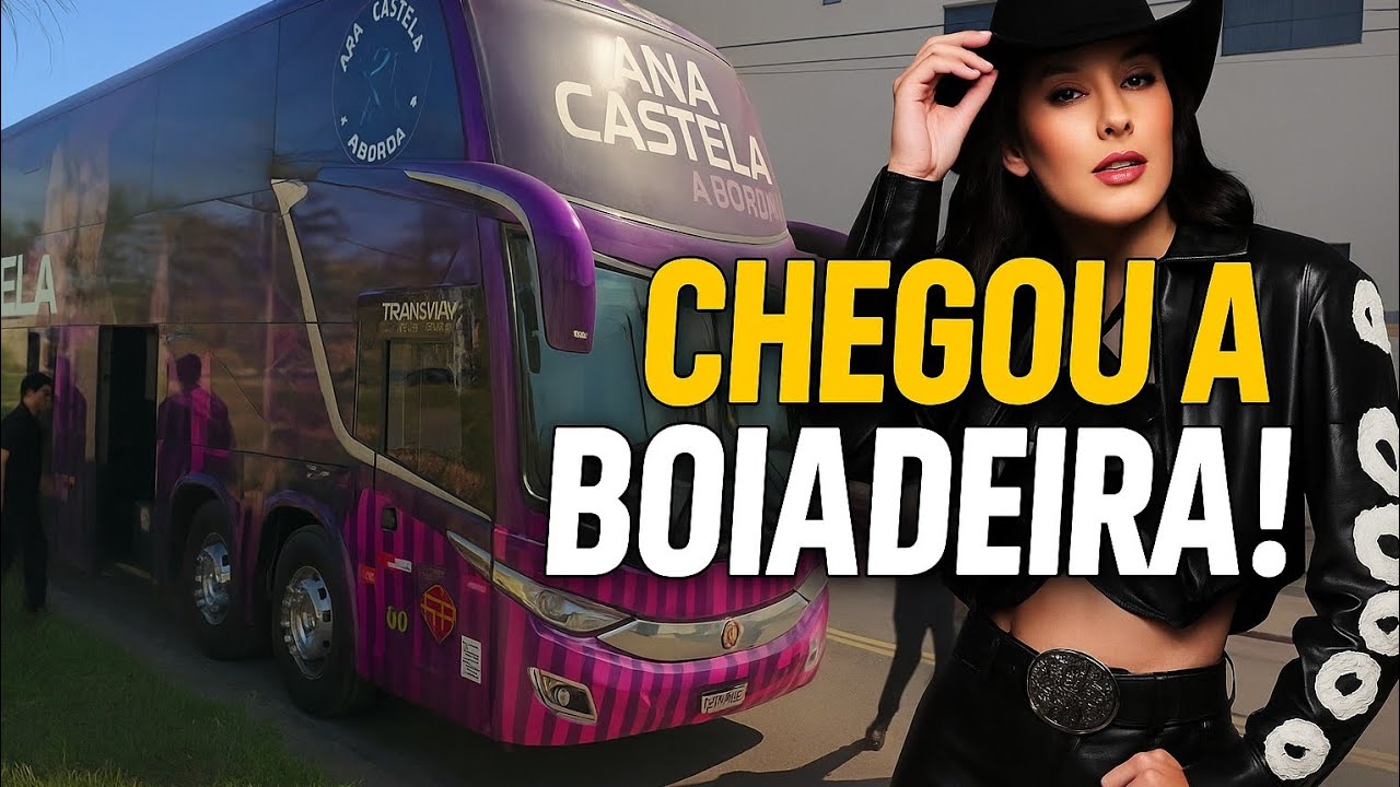 ANA CASTELA ESTAVA NO ÔNIBUS JUNTO COM SUA EQUIPE