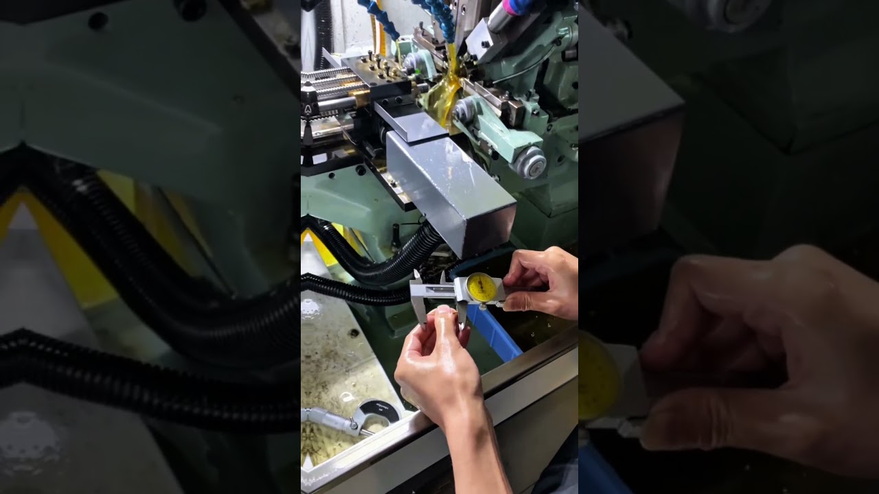 ⚙️ Automatic lathes + secondary processing = high-precision connector terminals! 🔩✨ #connectors