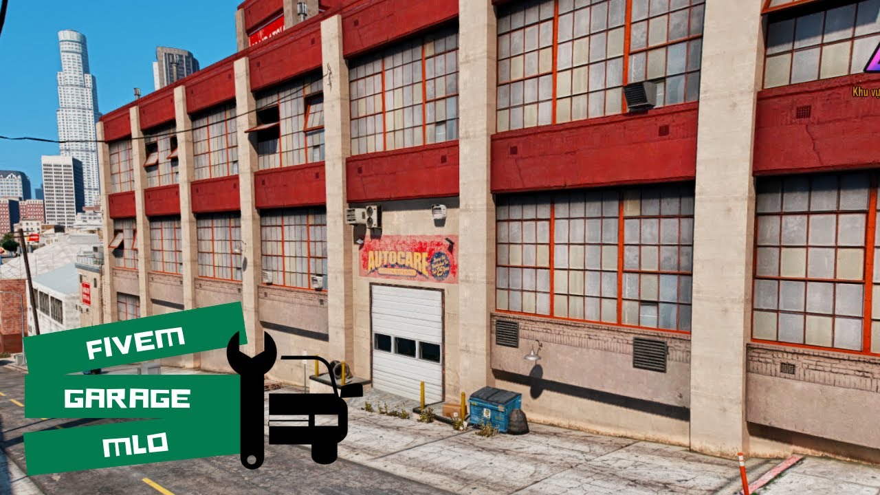 Fivem garage mlo | Interior & map for Roleplay | FiveM mlo shop