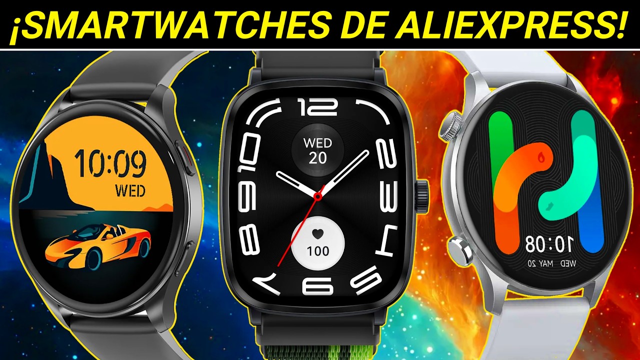 😱 ¡TOP 10 MEJORES SMARTWATCHES de ALIEXPRESS en 2026!