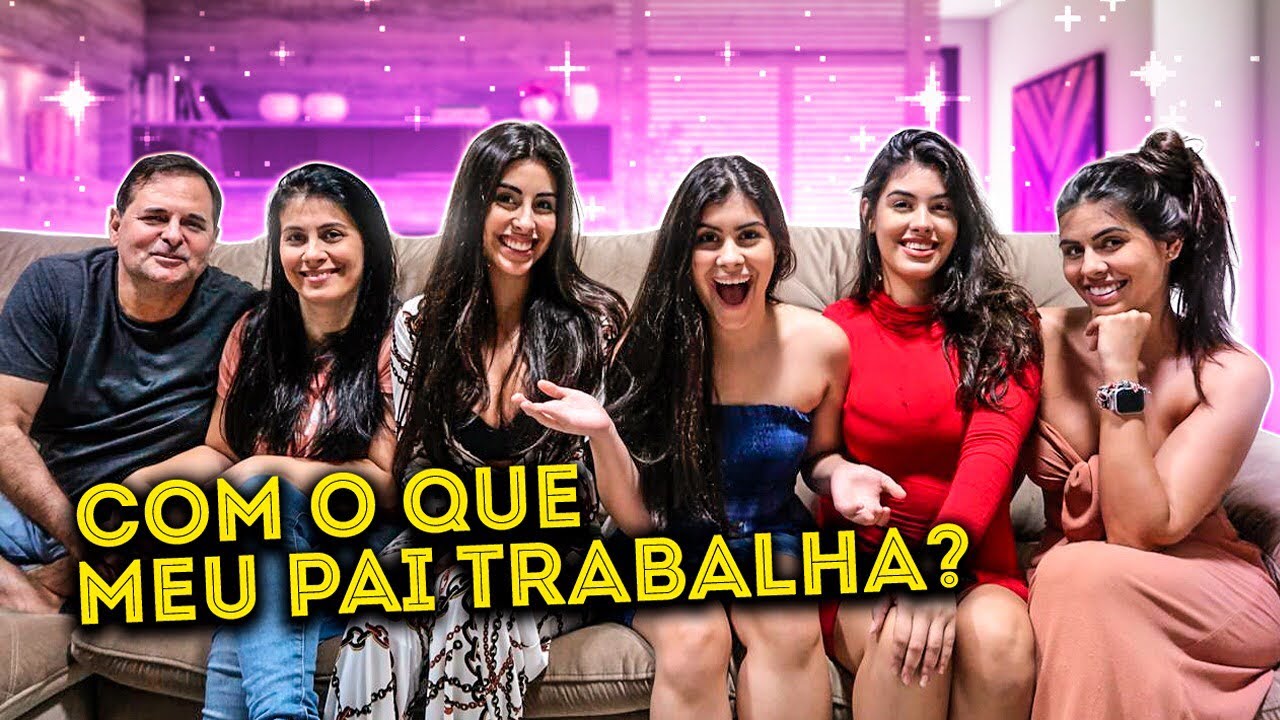 COM O QUE MEU PAI TRABALHA + PORQUE O NAMORADO DA JAQUE NÃO APARECE? + QUANTOS IRMÃOS NOS TEMOS ?