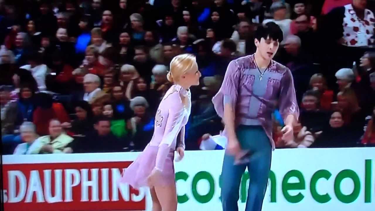 Tatiana Volosozhar & Maxim Trankov (Russia) - 2013 ISU World Pairs Gold Medal