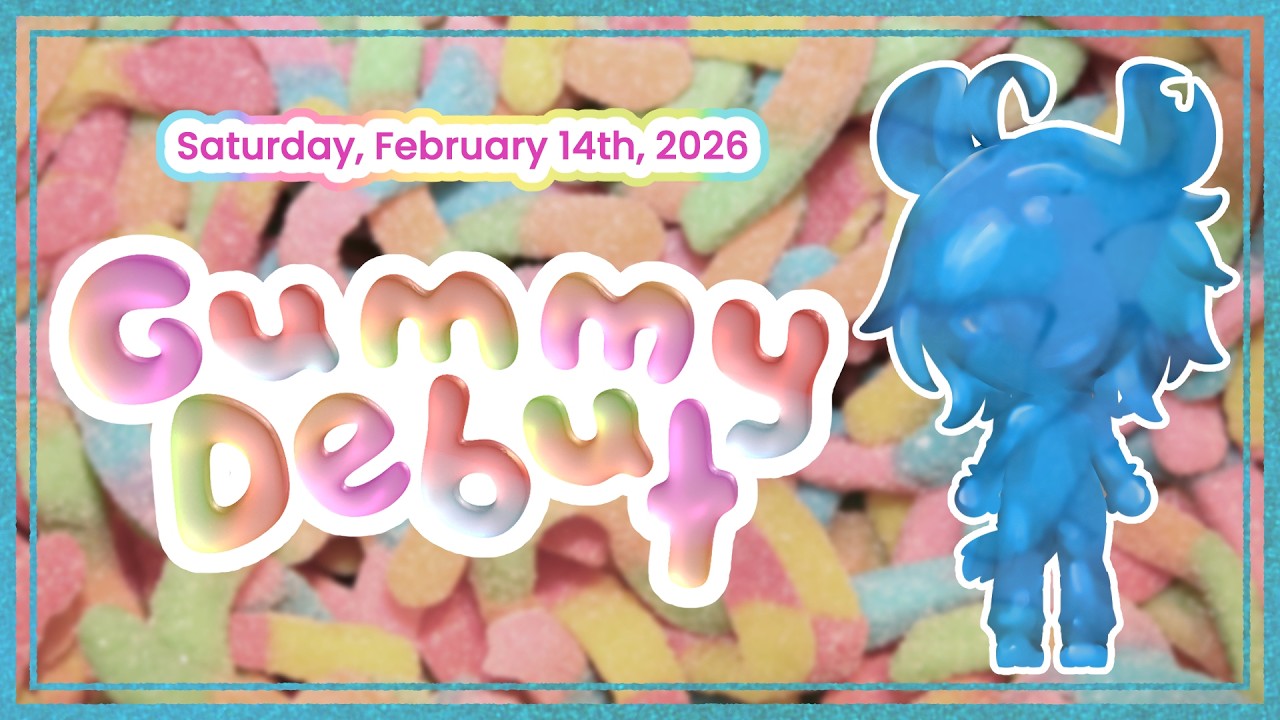 【Gummy Debut】 noooo i've been turned into an adorable squishy gummy 🥺 please don't eat meeee 🥺🍭🍬🍫