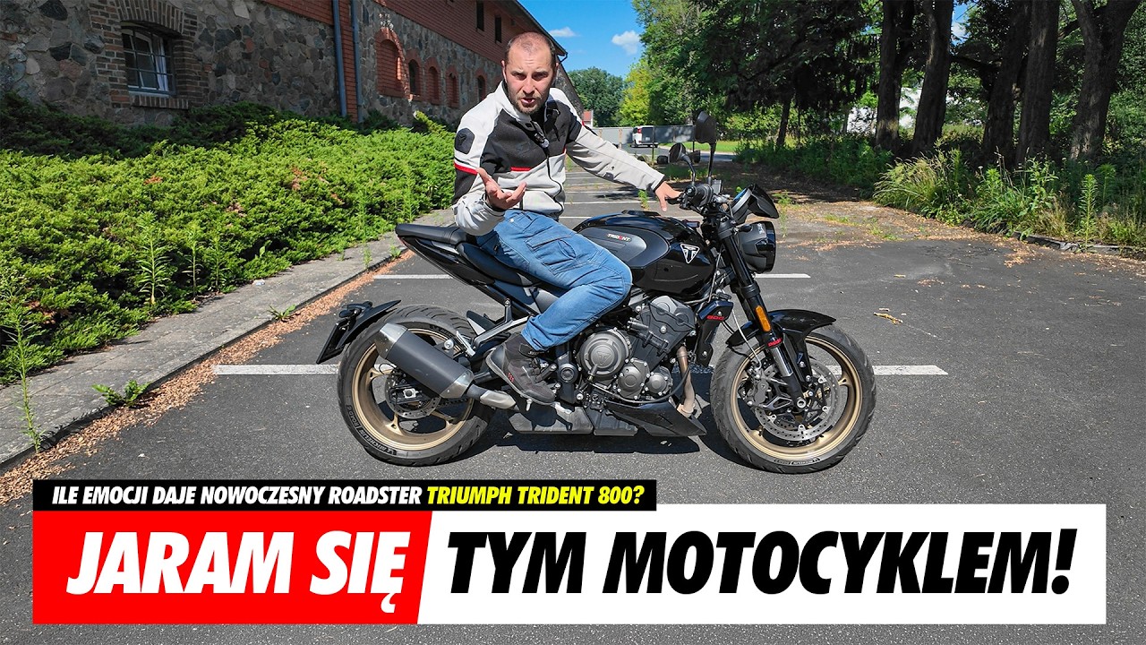 Triumph Trident 800 zaskakuje. Moje wrażenia
