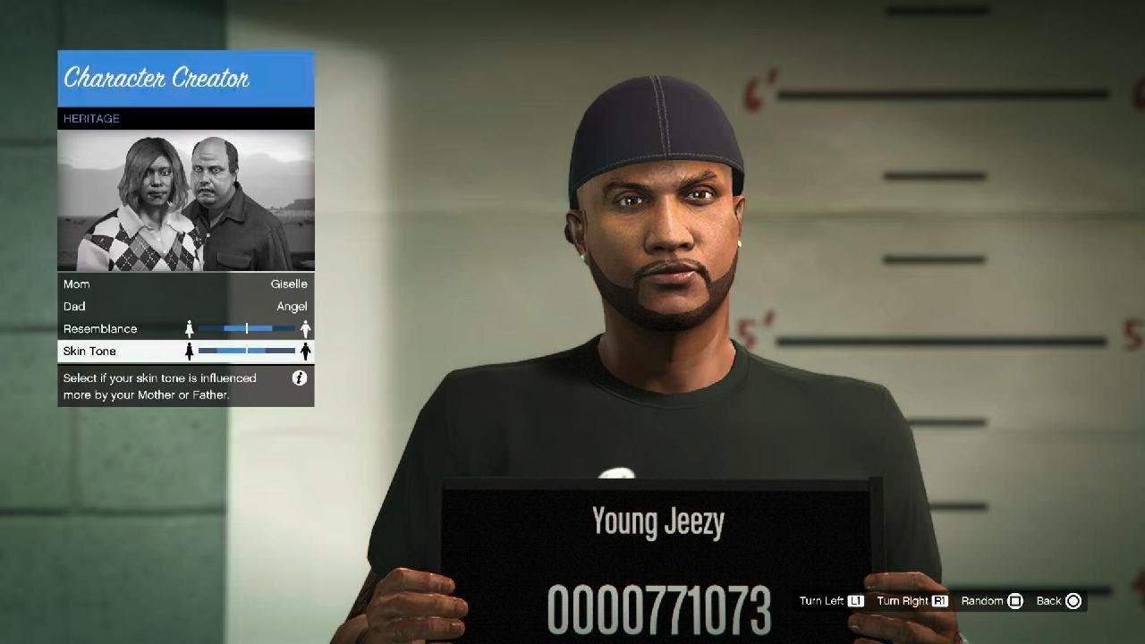 Young Jeezy Creation in GTA 5 Online