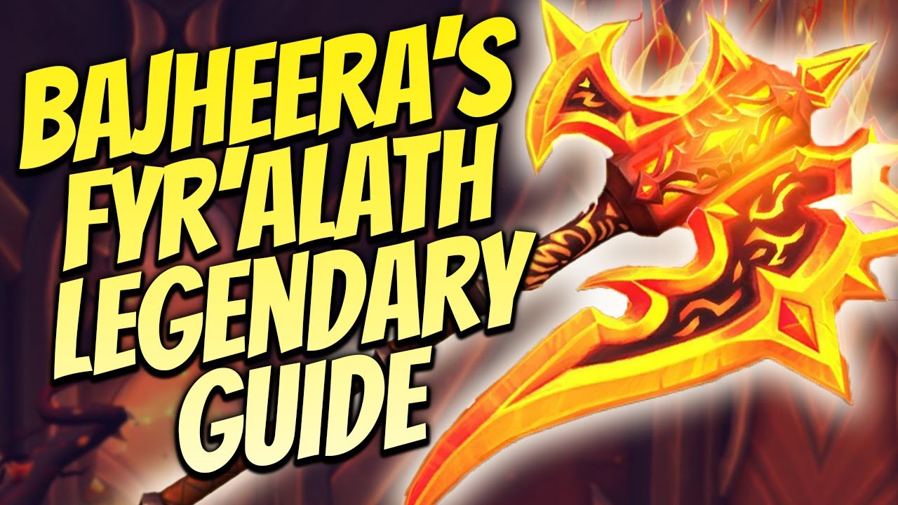 How to Craft the Legendary Axe Fyr’Alath | WoW Dragonflight 10.2.5 Legendary Guide