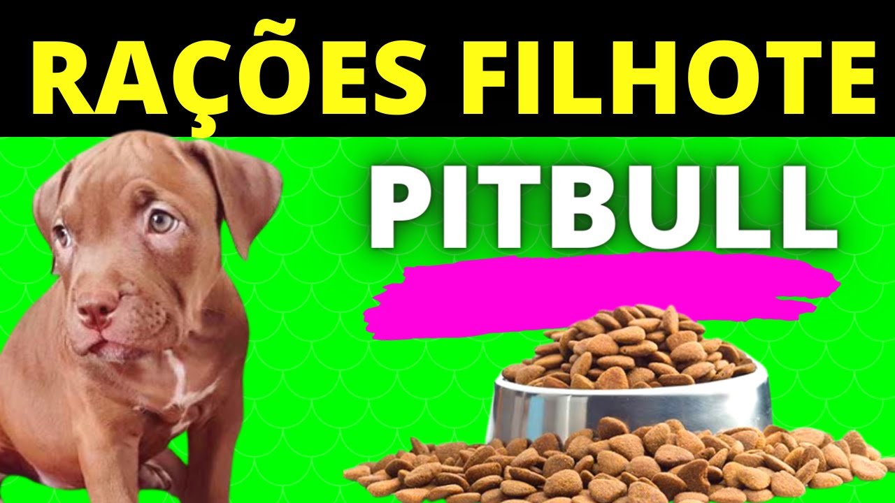 Top 5 RAÇÕES FILHOTE PITBULL ✅Custo x Benefício!