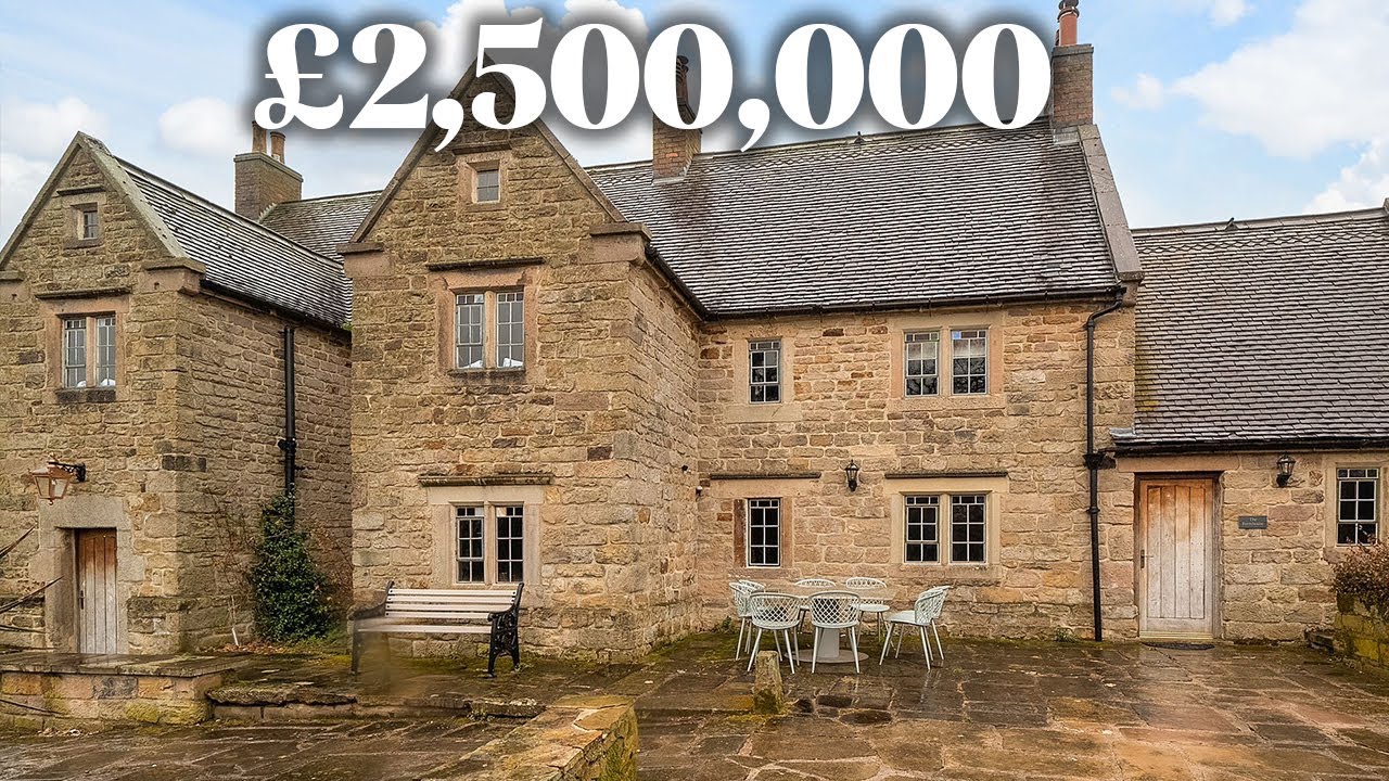 Inside a £2,500,000 Derbyshire Home with 12 Bedrooms & Stunning Interiors