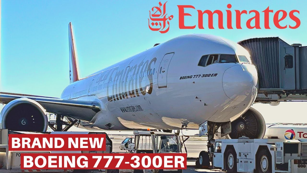 EMIRATES Brand New BOEING 777-300ER (Economy) | Nice - Dubai | Flight Review