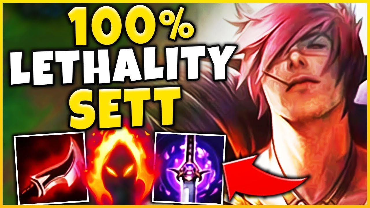 *NEW CHAMPION* LETHALITY SETT IS LEGIT INSANITY (ONE AUTO ONE KILL) - League of Legends