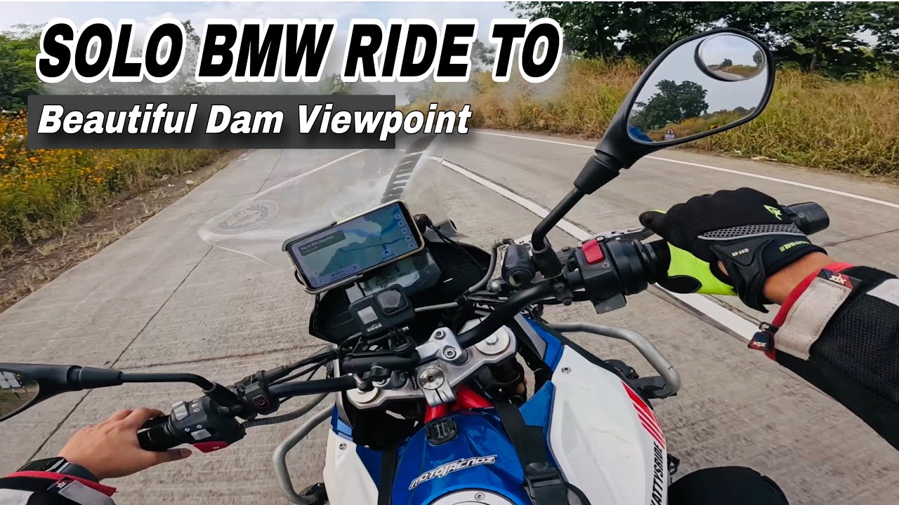 BMW 310GS Solo Ride to Nira Deoghar Dam Viewpoint 