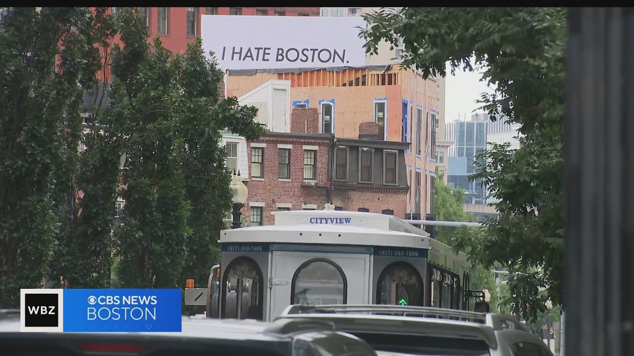 'I Hate Boston' billboard stuns onlookers in the North End