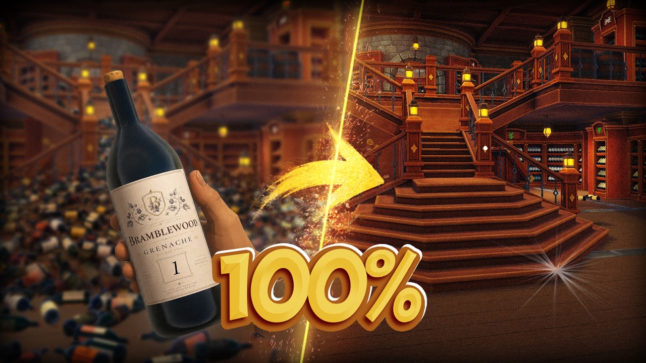 Прошел Cellar Keeper на 100%