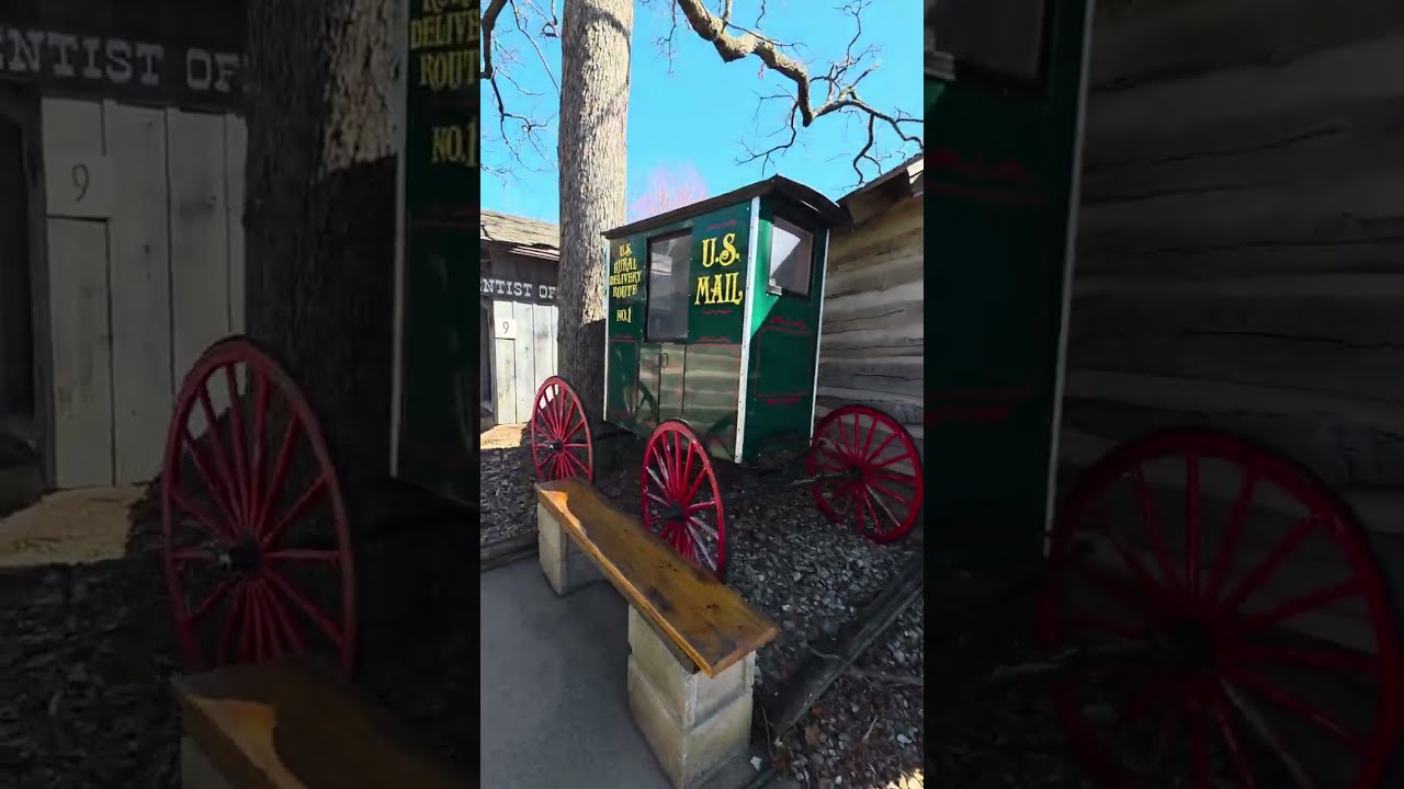 Step back in time with us at Har-Ber Village in Grove, Oklahoma! Part 1