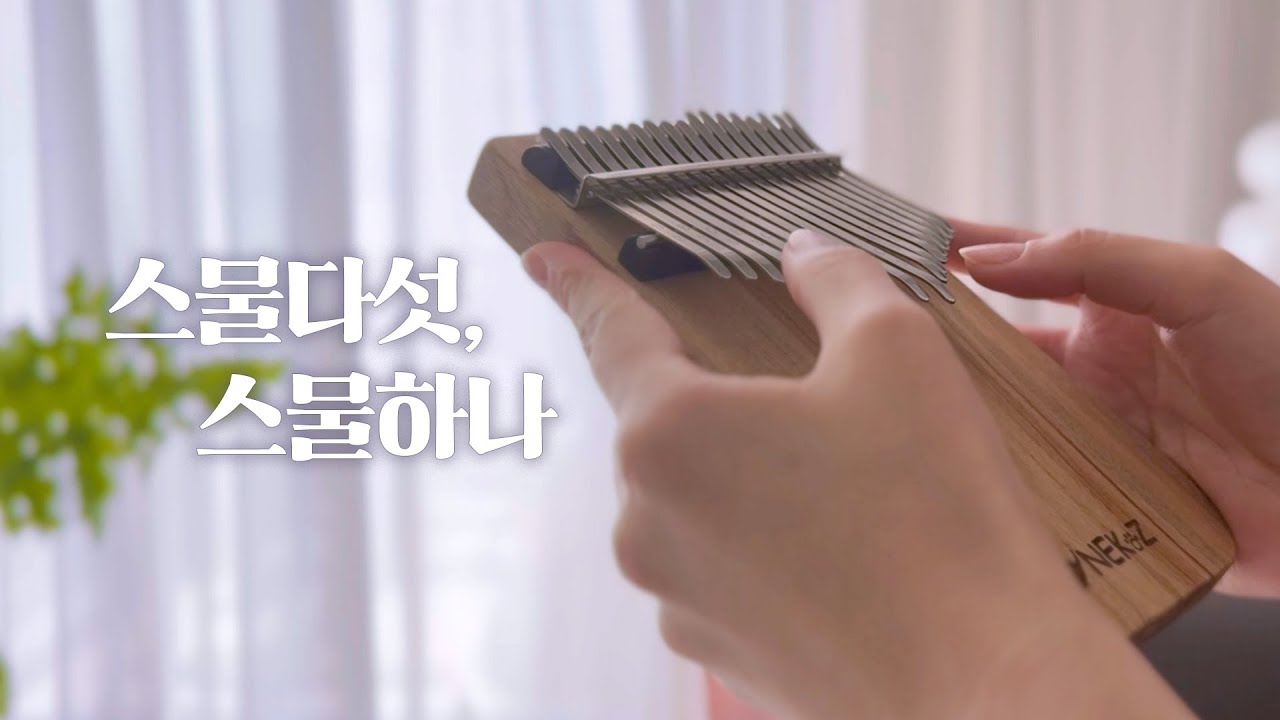 스물다섯, 스물하나 - 자우림 | 칼림바 연주 & 악보 (Kalimba Cover)