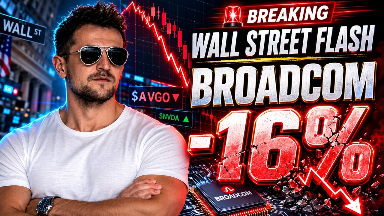 Broadcom spada -16% po wynikach Q2 FY2026 &mdash; i właśnie KUPUJĘ akcje 🔥