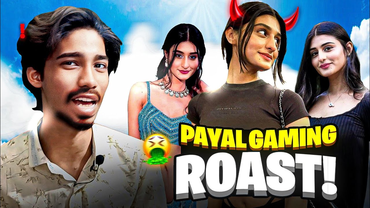 Worst Gamer Payal Gaming & Adarsh UC Roast!! 🤐 @LaughterChacha 