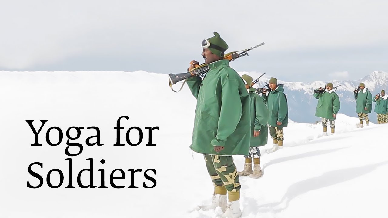 Yoga for Soldiers - Isha Foundation Salutes Our Soldiers