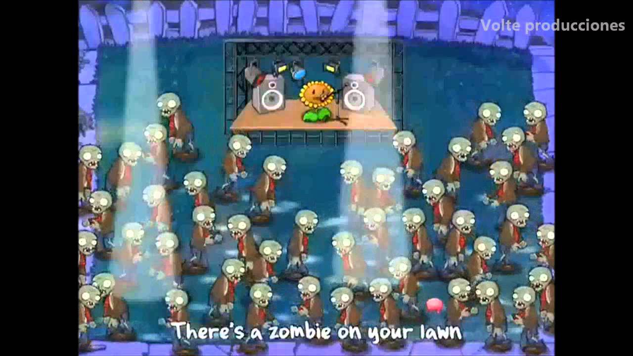 zombies in your lawn en español HD