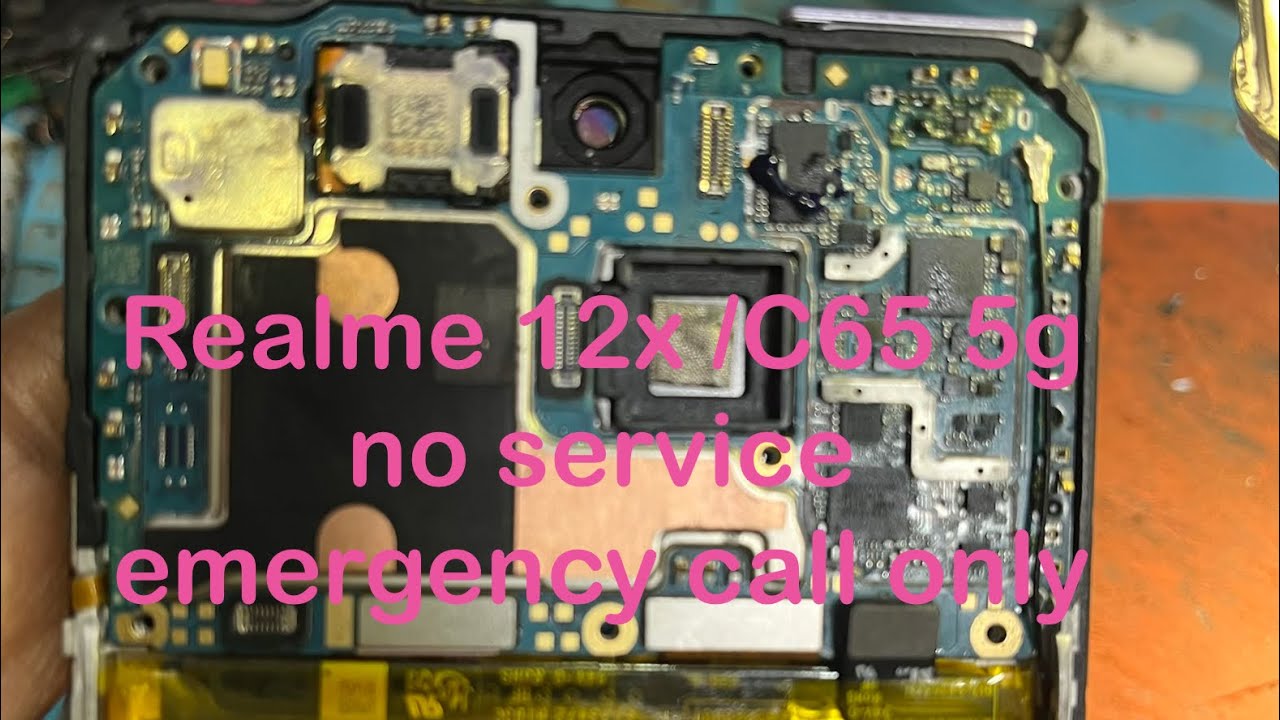 Realme 12x/c65 no service problem||Realme 12x 5g no service emergency call only 