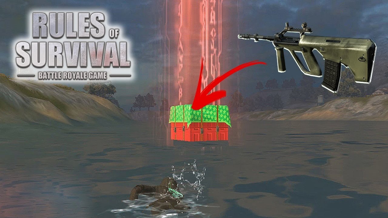 AUG ONLY CHALLENGE - Rules of Survival: Battle Royale