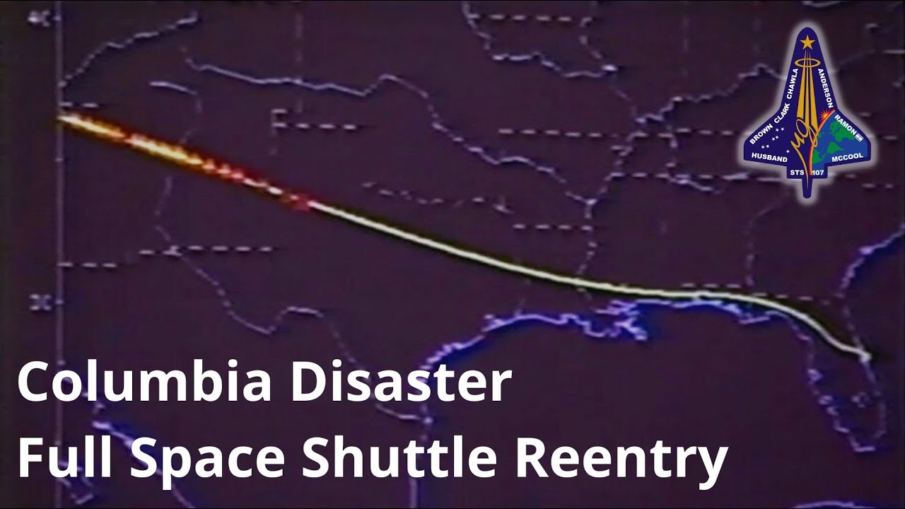 Columbia Disaster: Full Space Shuttle Reentry Coverage | 2 Hours From Landing