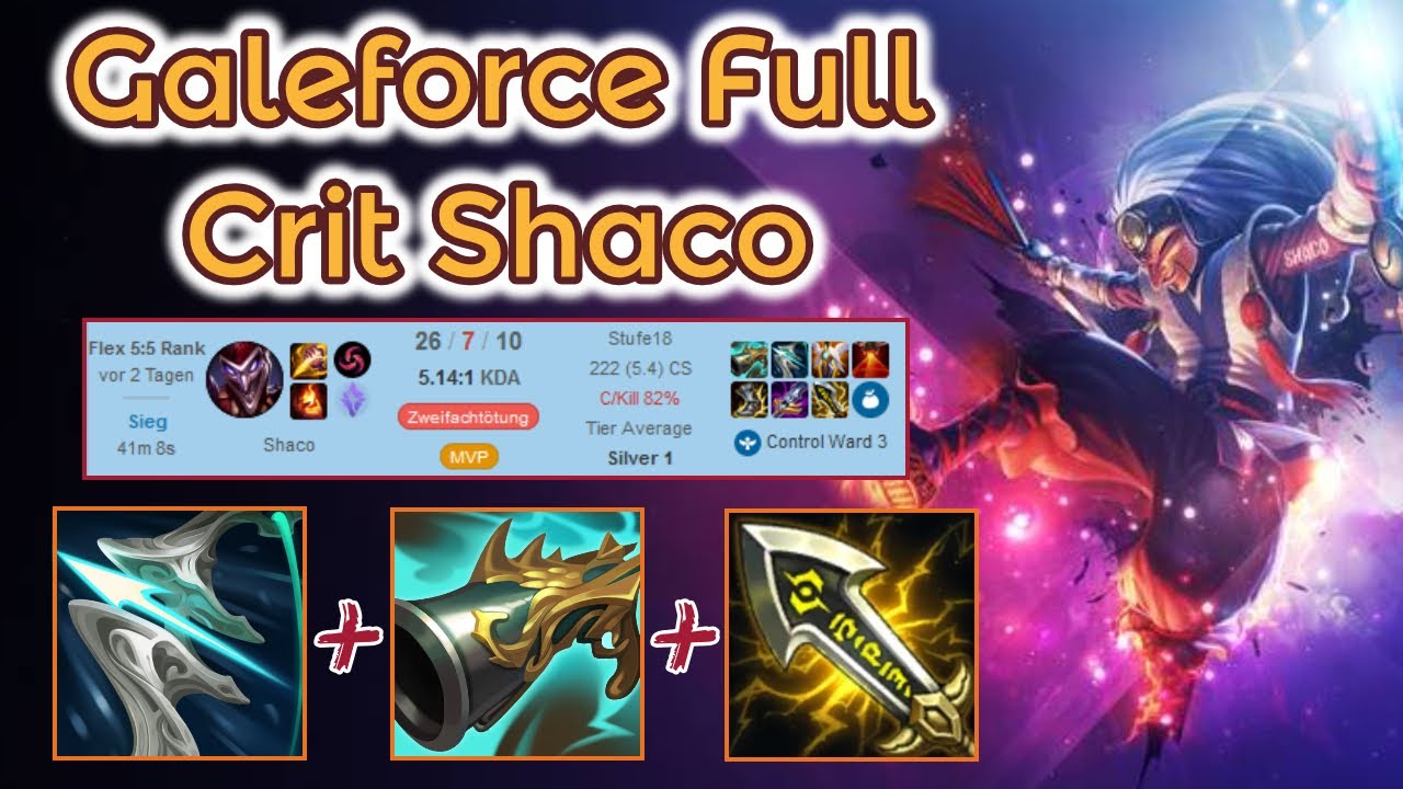 Full Crit Shaco Jungle Ranked - Flex with Friends [League of Legends] Full Gameplay - Infernal Shaco