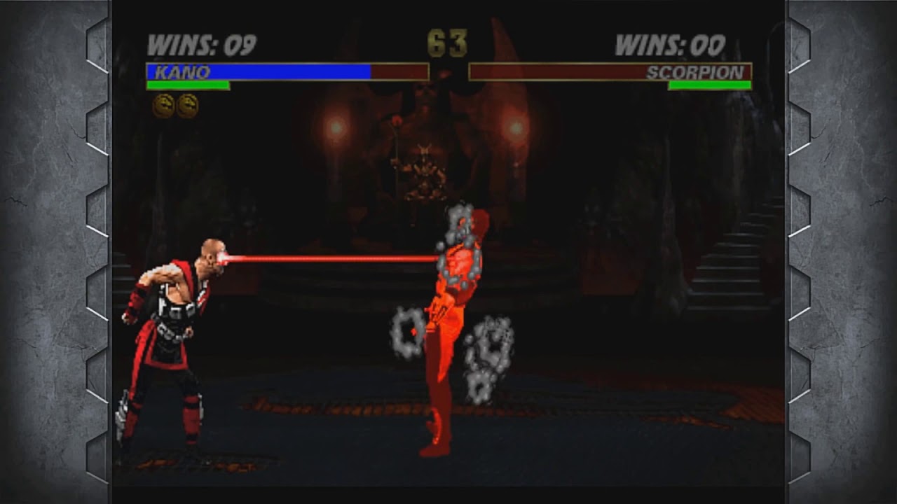 Ultimate Mortal Kombat 3 Kano fatalities, animality, babality, friendship