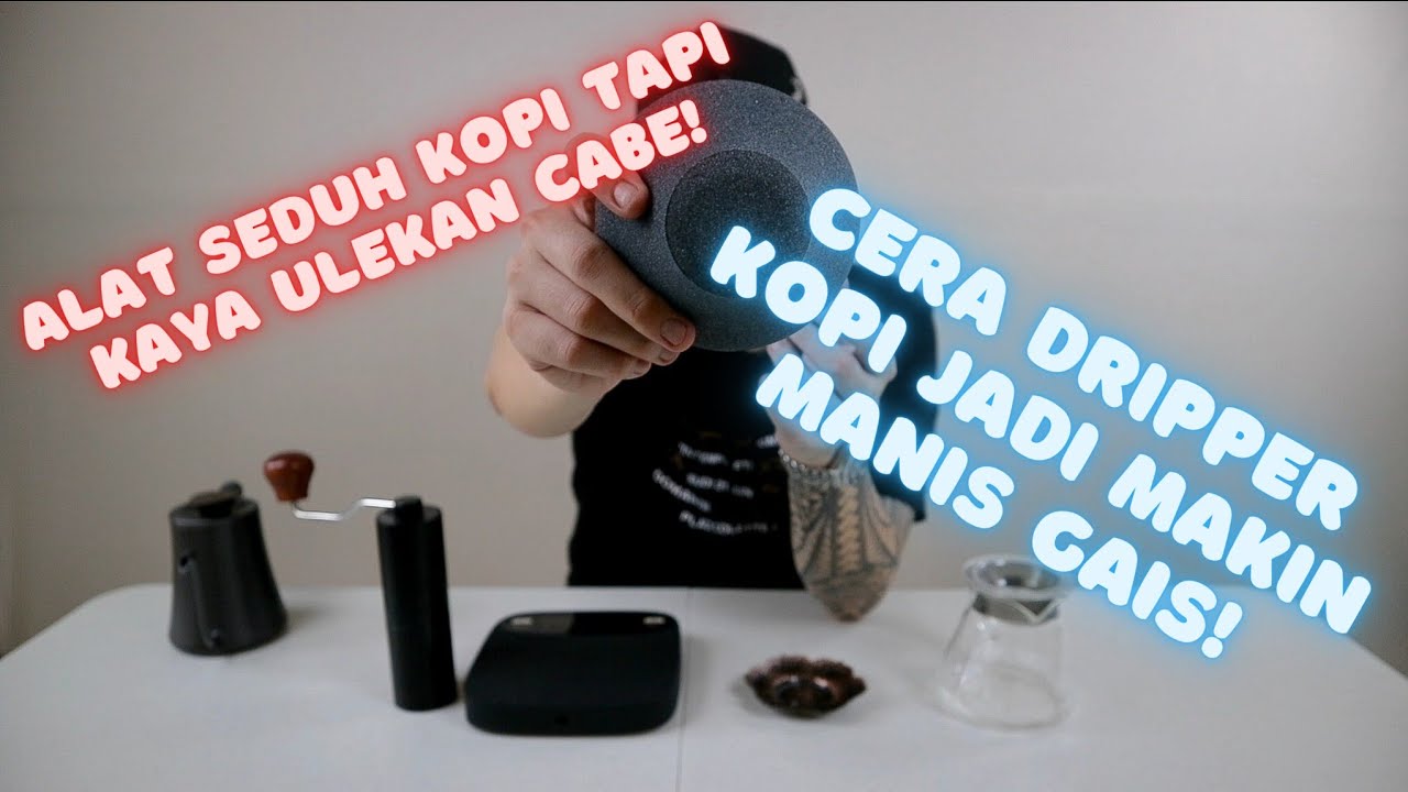 REVIEW ALAT SEDUH KOPI UNIK. CERA DRIPPER. GA PERLU PAKE PAPER FILTER.!