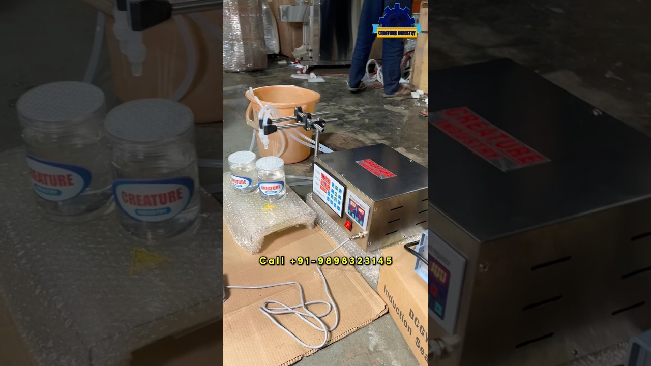 New Model Liquid Filling Machine | Automatic Filling Machine | Business Ideas 2025 #ytshort #filler