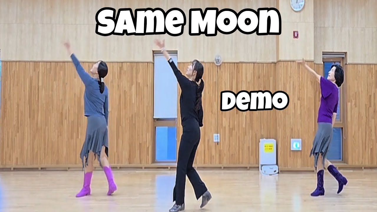 Same Moon - Line Dance (Demo) | Improver 