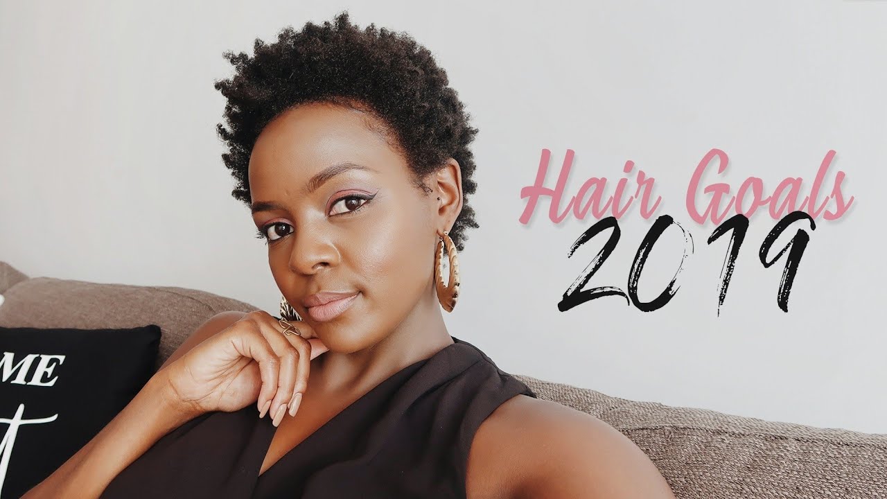 MY 2019 NATURAL HAIR GOALS | BIG CHOP | TWA